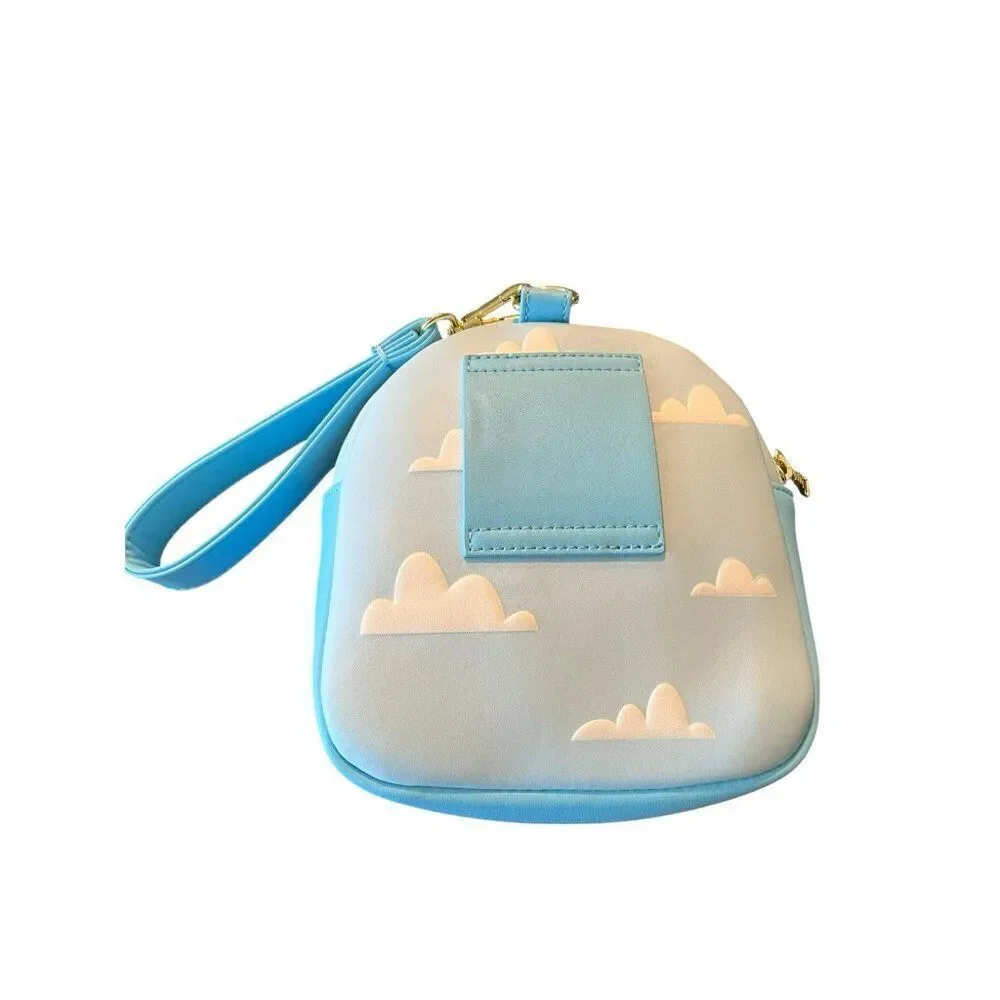 Loungefly Disney Pixar Up Carl Ellie House & Balloons Wristlet or Belt Bag NEW